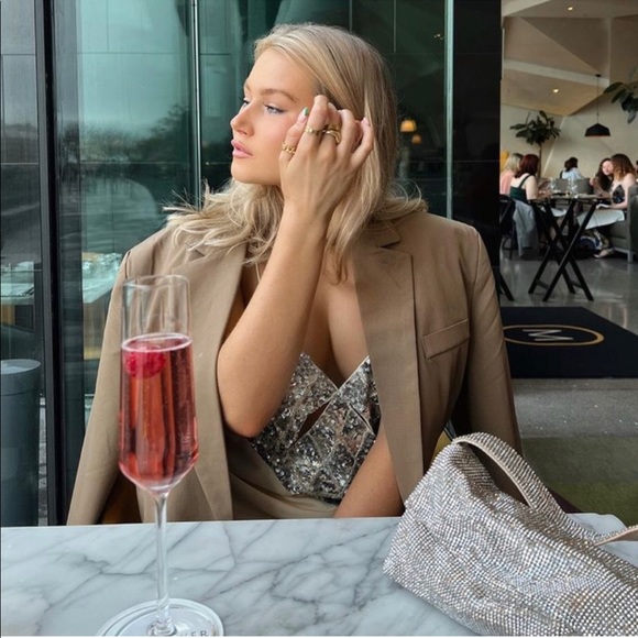 NWT Zara Satin Effect Mini Dress - Picture 4 of 15